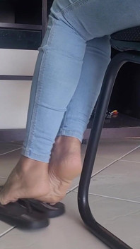 Coworkers - Sexy Feet - Everyday Wearing Different Shoes