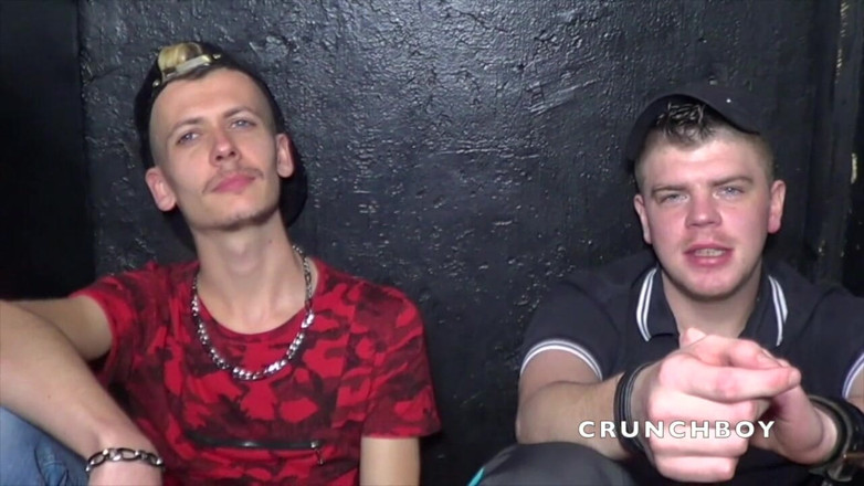 Kinky Bareback Boys: Hugo fucked barebakc by Leo with sneakers humliation