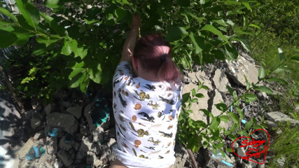SOboyandSOgirl: Fucked a cute Ukrainian girl on the rubble creampie - So...