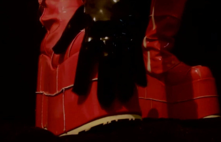 The Goddess Simone: Gothic trample cock boots