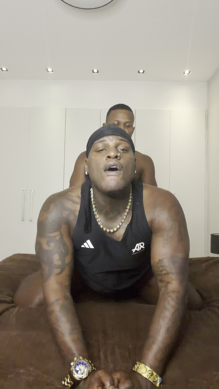 DADDYBLACKXXX: 2 збуджені чорні трахаються!