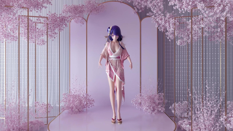 MikuMotion: Genshin Impact; La Terra Pura della Beatitudine; Chimono