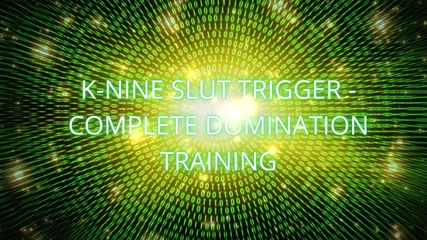 Goddess Misha Goldy: K-nine Slut Trigger: Complete Domination Training