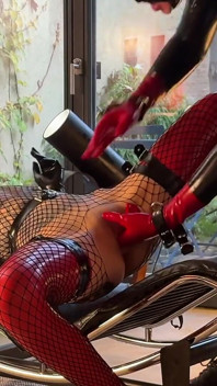 Fucking and Squirting on Chaise Longue