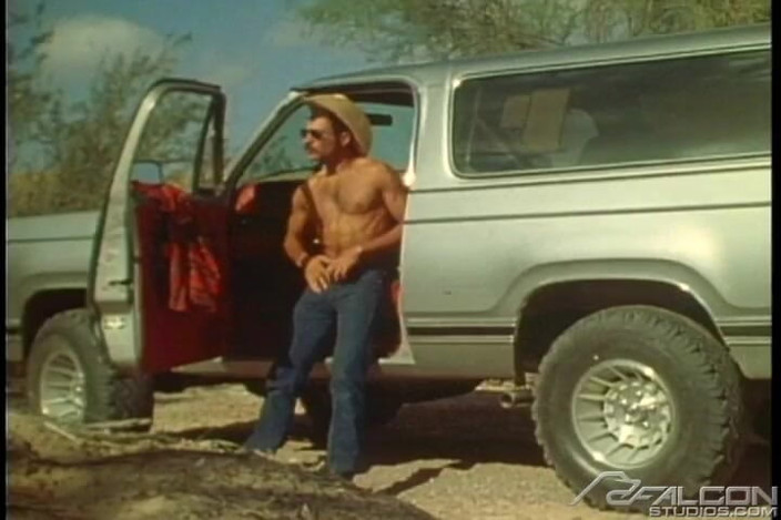 Falcon Studios: Pulling His Truck off to the Side of the Road
