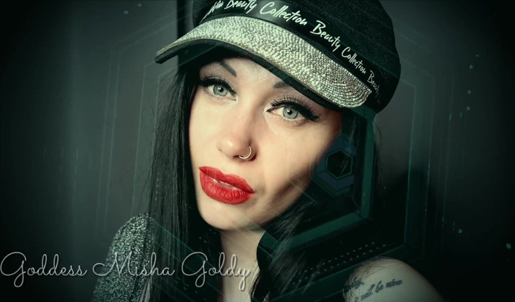 Goddess Misha Goldy: Mesmerizing brain wash! You're nothing but a dumb tip pig...