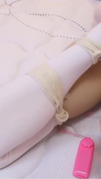 White Silk Gymnastics Uniform for Young Women