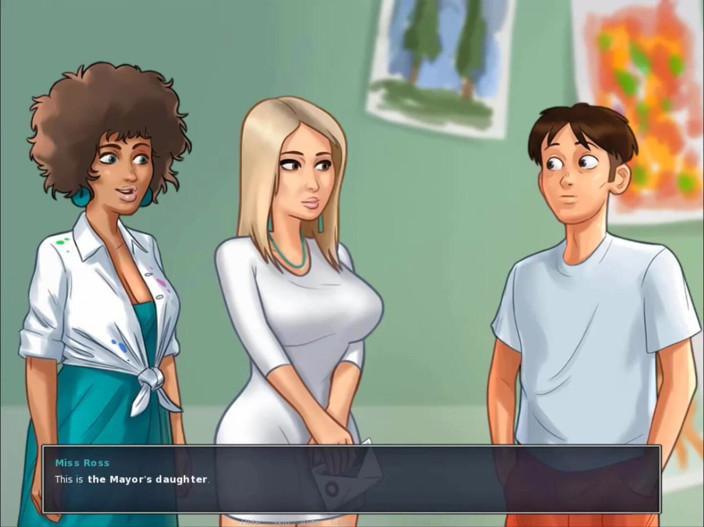 Cartoon Play: Yaz mevsimi efsanesi bölüm 241 - üniversitede resim öğretmeni