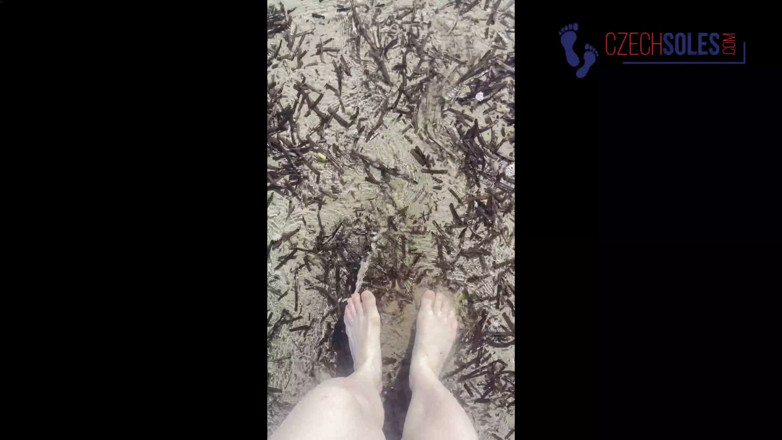 Czech Soles - foot fetish content: Beach Feet Teasing