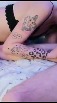 Skinny French Trans Get Hard Fucked