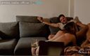 Max &amp; Annika: Preliminares levam a sexo sensual e trituração do sofá enquanto...