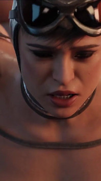 Rigid3d D3d Gotham trekant förstör en vacker enorm röv sväljer sperma intensiv sex söt välsmakande röv enorm dubbel penetration