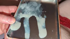 Compilation of Me Edging Multiple Cumshots Closeup and 2160p From My Uncut White Cock