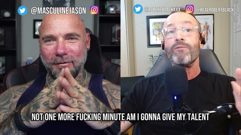 Raw and Uncensored with Masculine Jason: Зізнання порнозірки - Роберт Блек, епізод 26