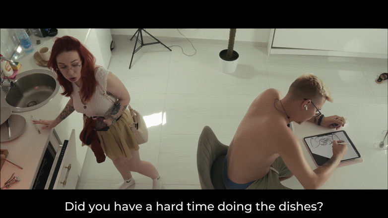 MURSTAR: Step Mom Stuck in Dishwasher! Must Step Son Fuck Her?