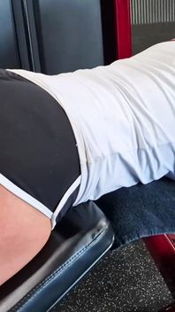 "booty Building" Right in Your Face!