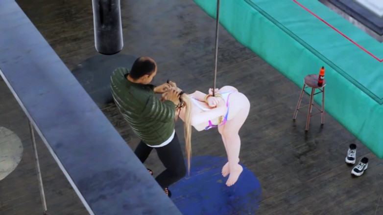 Soiyu Hentai: Марі Роуз і старий вчитель йоги - хентай без цензури 3d