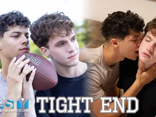 Tight End - futebol. Íntimo. Raw. Esmagar.