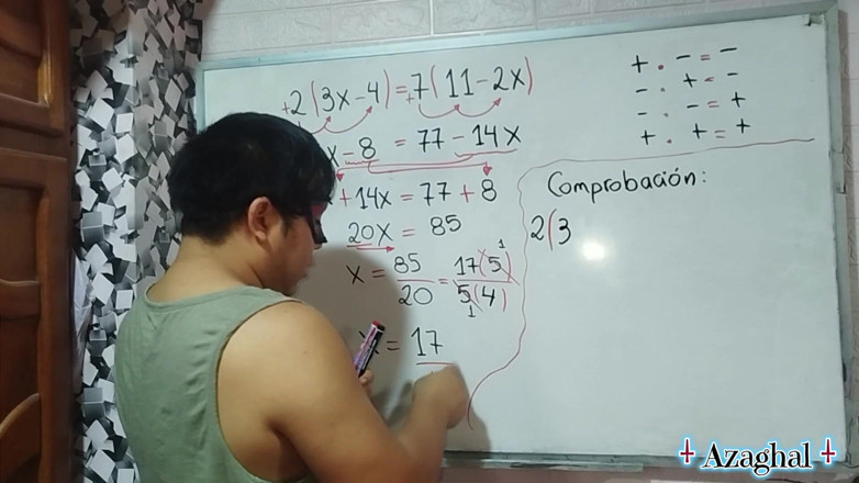 Rosaroja: 62 성적 대수는 내부에서 끝낼 수 있습니까?