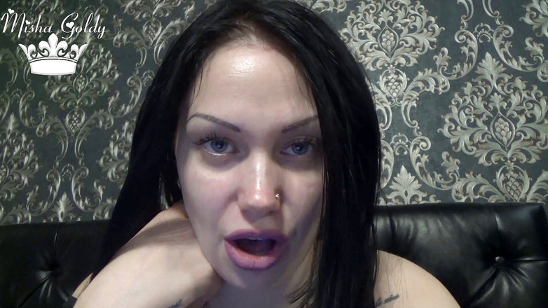 Goddess Misha Goldy: Самое большое очко, но самый маленький член