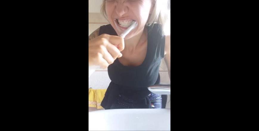 savannahamatoriale: Brushing Your Teeth Is Important and Chantal Loves to Fill...