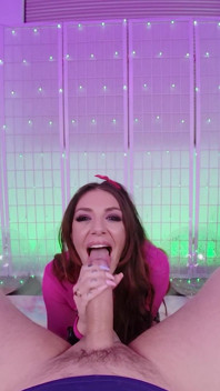 Brenna mckenna servizio di gagging deepthroat