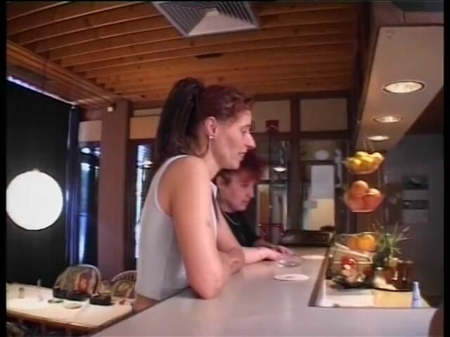 Horny Two really wet MILFs: Horny mature sluts banged in foursome on on the swimming...