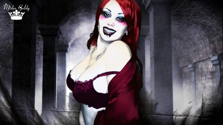 Goddess Misha Goldy: Cum Right in Mouth of Dangerous Demon and Become My...