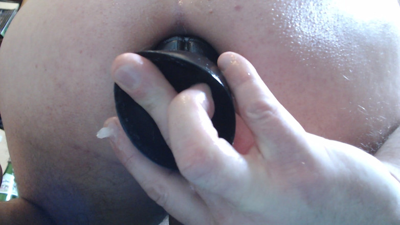 P_Player: 3 Cm Buttplug Und Spreader Mit Samenerguss