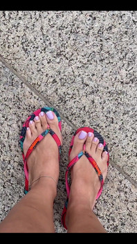 I Am Really in Love with My Brend New Pedicure