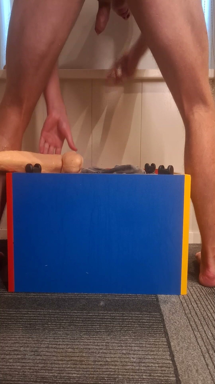 NoFace Twink X: Ateşli twink biniyor xl 30 cm dildo 6 cm çapında derin anal esnetme