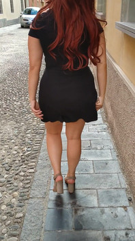 Showing off My White Panties in Public