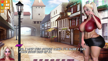 Porny Games: Dungeon Slaves v0.52 - Lewd Elf on the market (1)