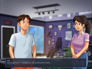 Cartoon Play: Summertime saga part 184 - cute tattoo teen