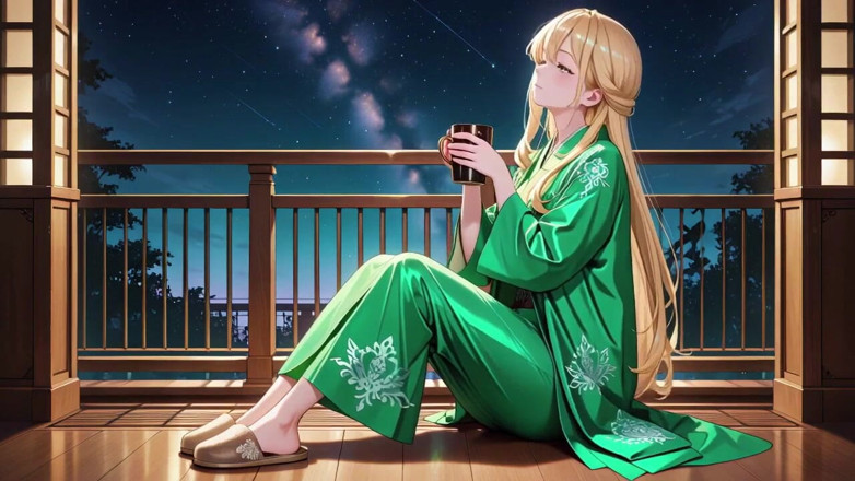Tay Swift X: 慵懒的日本走廊早晨，她呼吸沉重的呼吸抚摸她的胸部，模糊的目光等待你的触摸