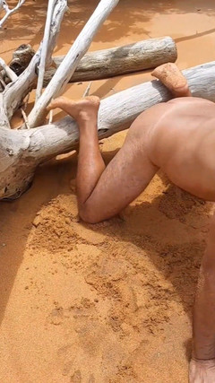 Ladysilvas: Ladysilva nuda sulla spiaggia Chi lo metterà bene nel mio...