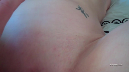 AmaPOV: Dark eye makeup and swollen pregnant belly Ash is back...
