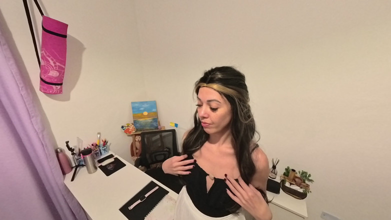 Gabi SweetCouplesStories: Üvey annemi yatak odasında domaltarak sikiyorum. Bakış açısı