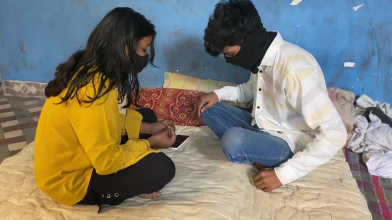 Indian Teen Girl's: Outdoor Sex Stepbrother and Stepsister Outside Door Romance and Sex...