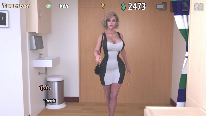 Gaming vision: เกมเพลย์ My Cute Roommate 2 กับฉากเซ็กซ์ ตอนที่ 12