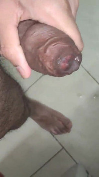Cum in the Bathroom