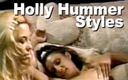 Edge Interactive Publishing: Holly hummer &amp;amp; styles lesbo डिल्डो चाटती है