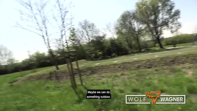 Wolf Wagner Com: Niegrzeczna jebanie na zewnątrz dla grubej Samantha! Wolf Wagner casting