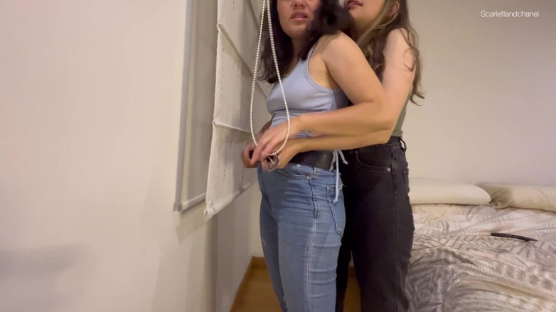 scarlettandc: Lesbianas Haciendo Tribbing Caliente