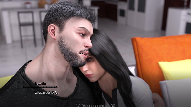 LustSaga: Семь Королевств 7 - первый раз Лейалы с Атласом: нежная, страстная ночь