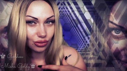 Goddess Misha Goldy: Hipnotizante 3Dio ASMR! Esta é a minha mão tocando seu pau! E...