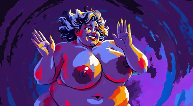 AI Porn: 흑인 대물 자지에게 따먹히는 거유녀