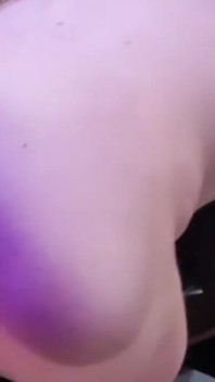 Hot Blonde Left Strapped on the Sex Bench at the Sexclub for Cleaning Guy to Find
