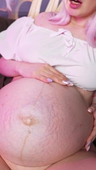 ¡Mi barriga de embarazada es enorme! Último mes de embarazo