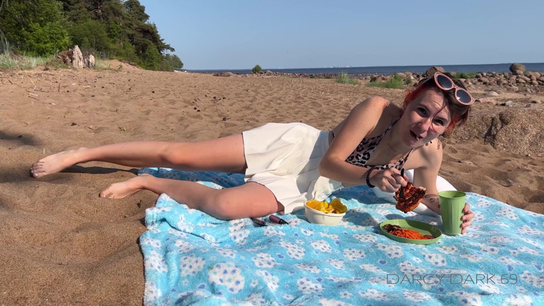 Darcy Dark: Meeting a Stranger on a Beach